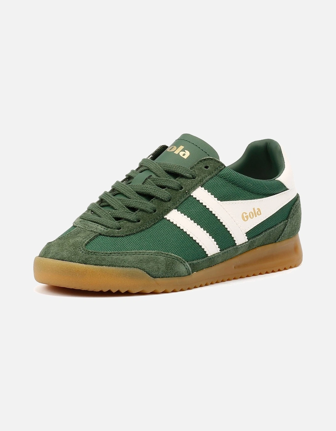 Tornado Women's Evergreen/Off White Trainers