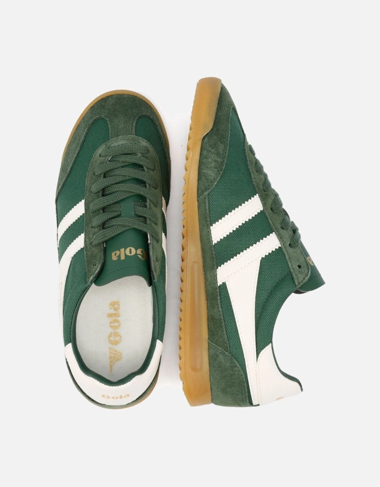 Tornado Women's Evergreen/Off White Trainers