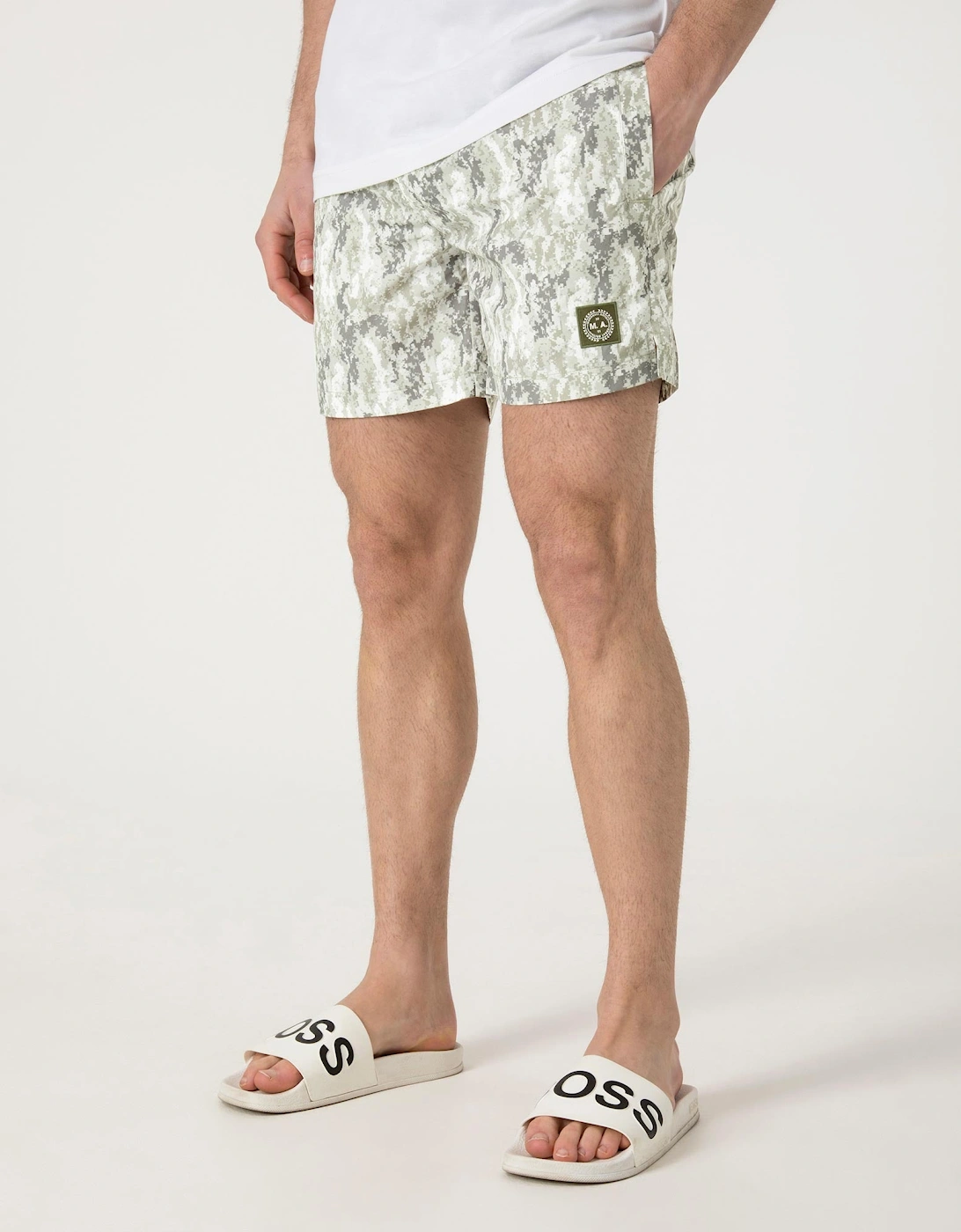 Camo Erosion Swim Shorts