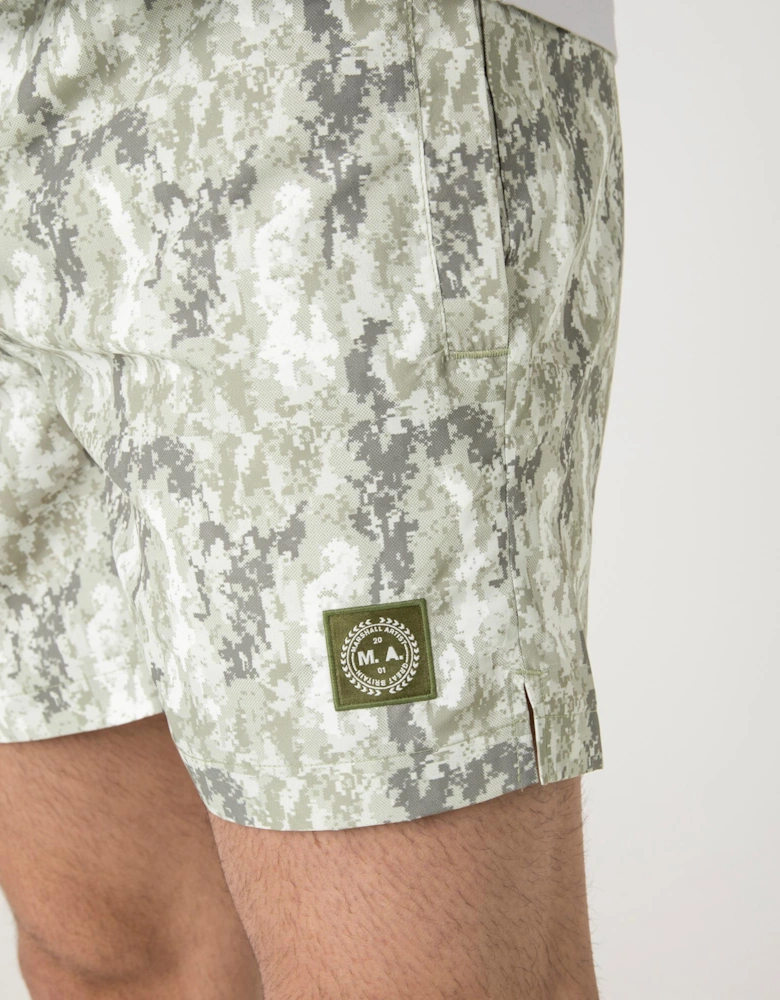 Camo Erosion Swim Shorts