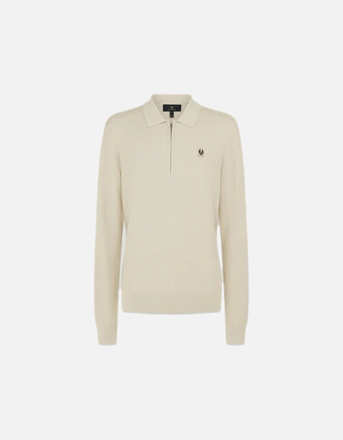 Drift Knitted Polo Stone Beige, 4 of 3