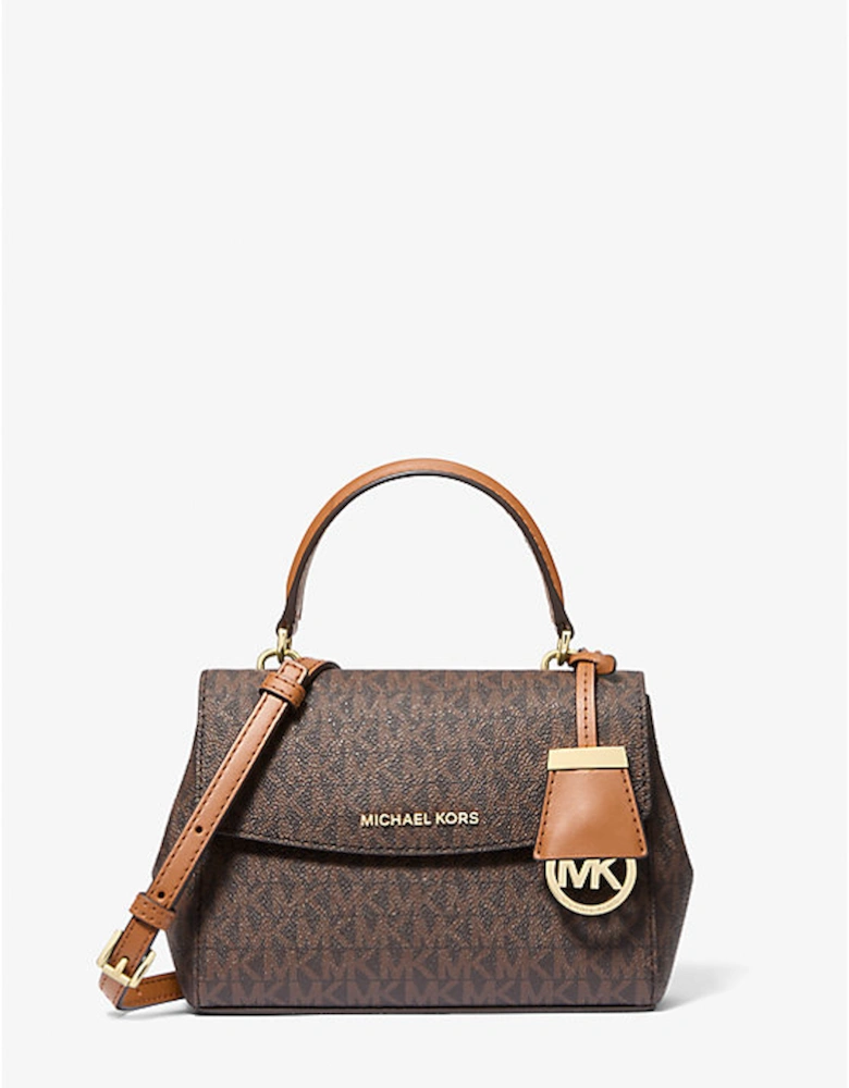 Ava Extra-Small Signature Logo Crossbody Bag