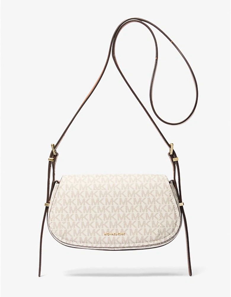 Lydia Small Signature Logo Crossbody Bag