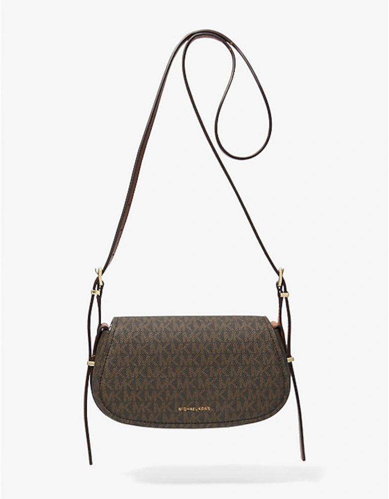 Lydia Small Signature Logo Crossbody Bag