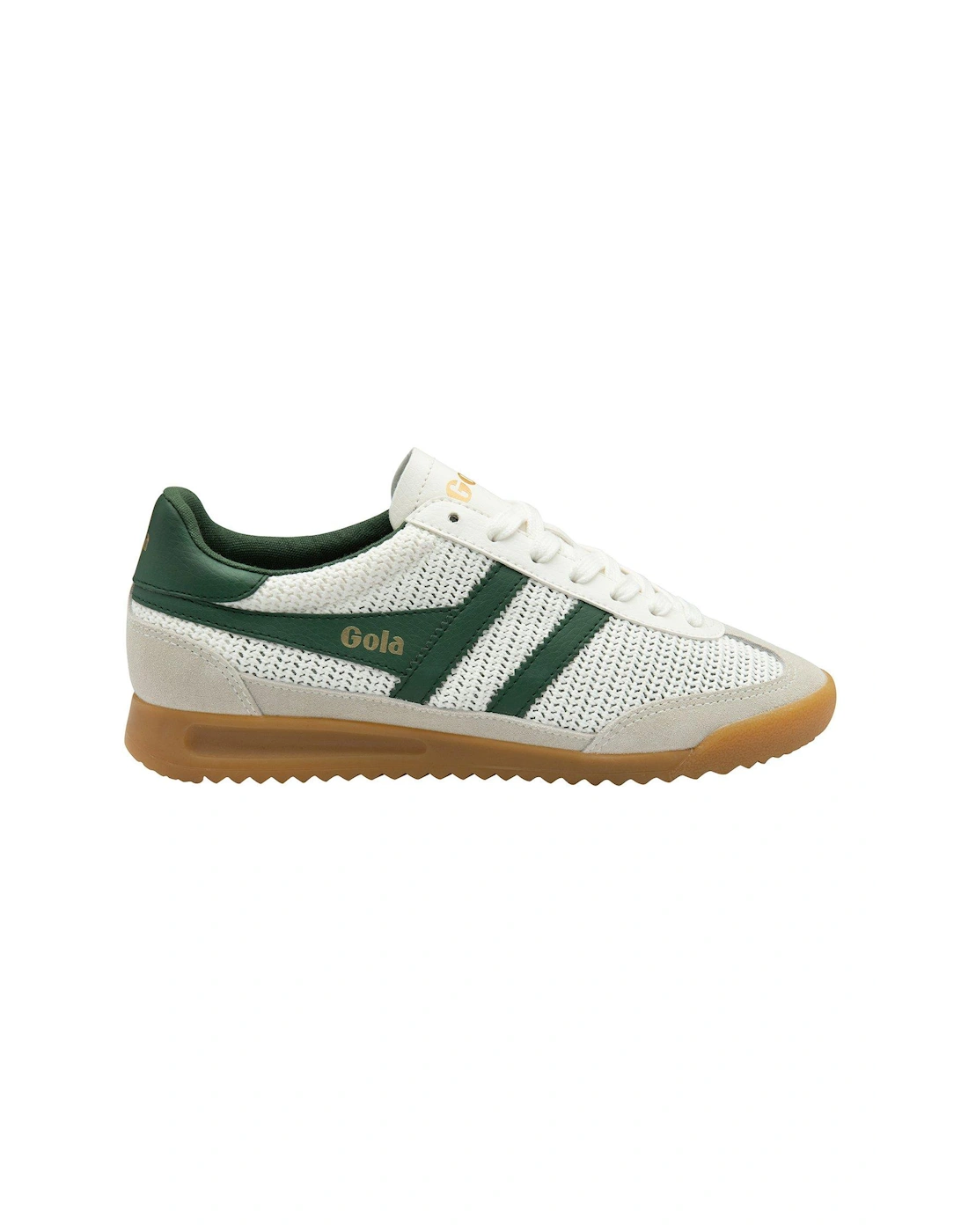 Women's Tornado Zephyr Trainers - Off White/Green, 2 of 1