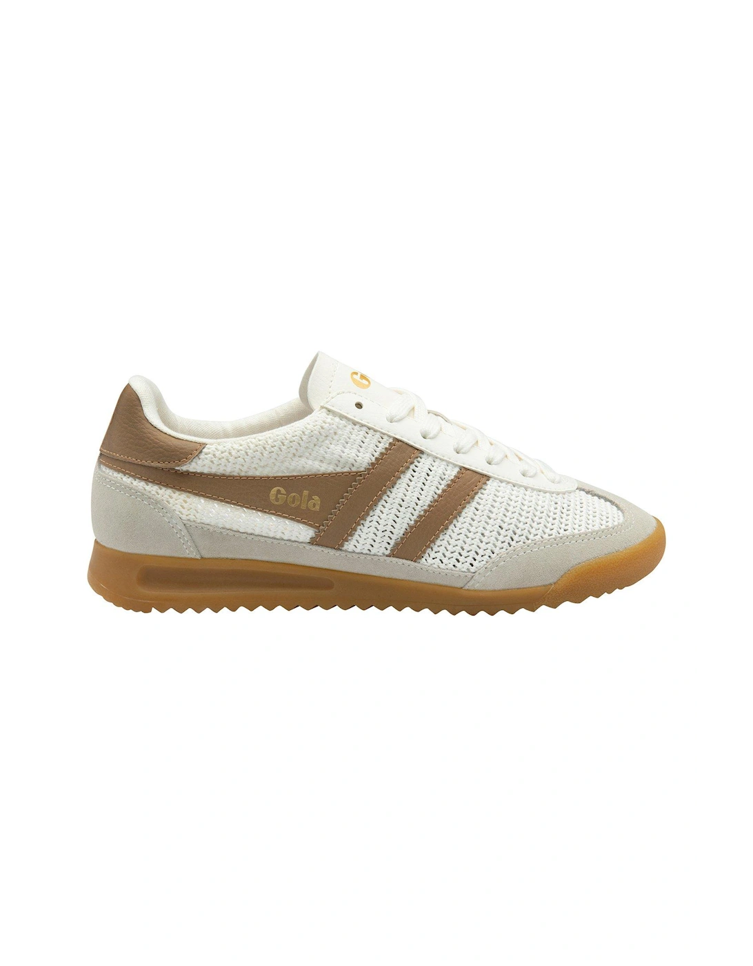 Women's Tornado Zephyr Trainers - Off White/Brown, 2 of 1