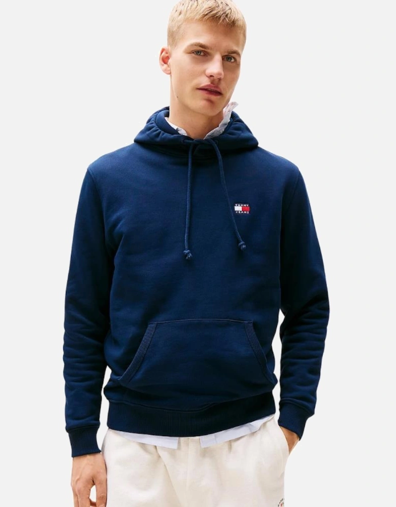 TJM Reg Badge Hoodie - Dark Night Navy