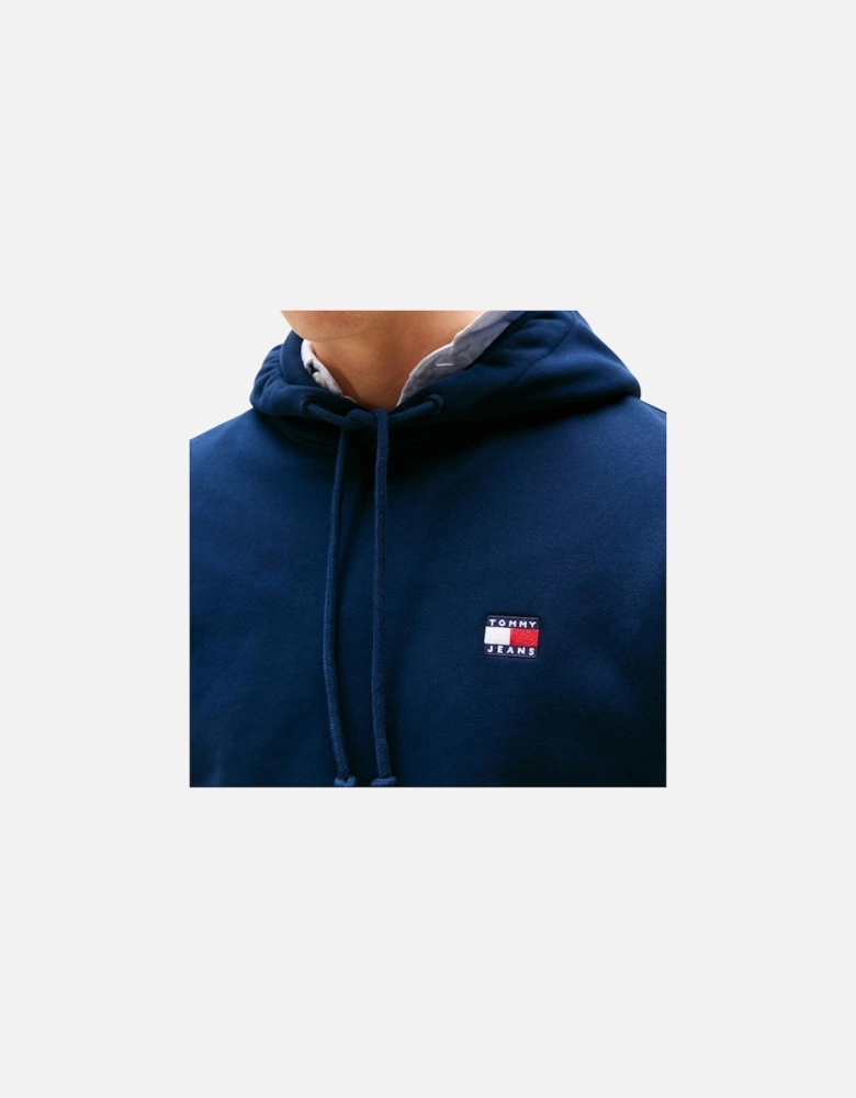 TJM Reg Badge Hoodie - Dark Night Navy