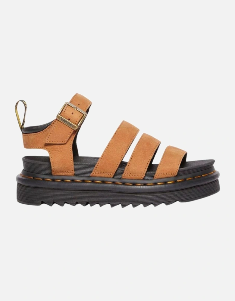 Blaire Sandal Tumbled Nubuck - Desert Brown