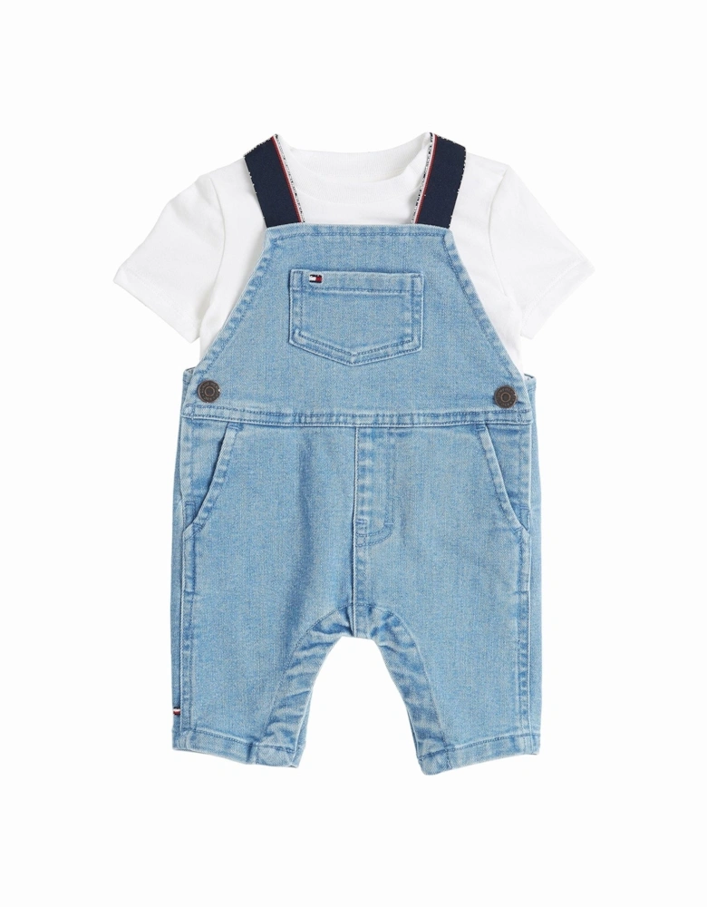 Baby Denim Dungaree - Blue