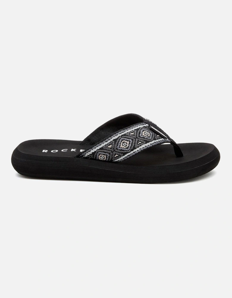 Spotlight Camden Webbing Sandal - Black