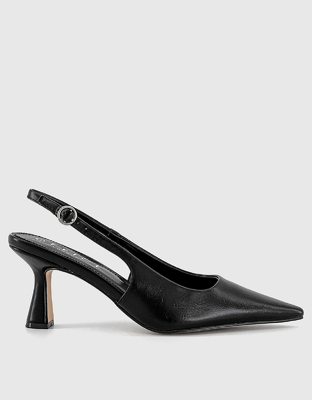 Hettie - Slingback Court Heel - Black, 2 of 1