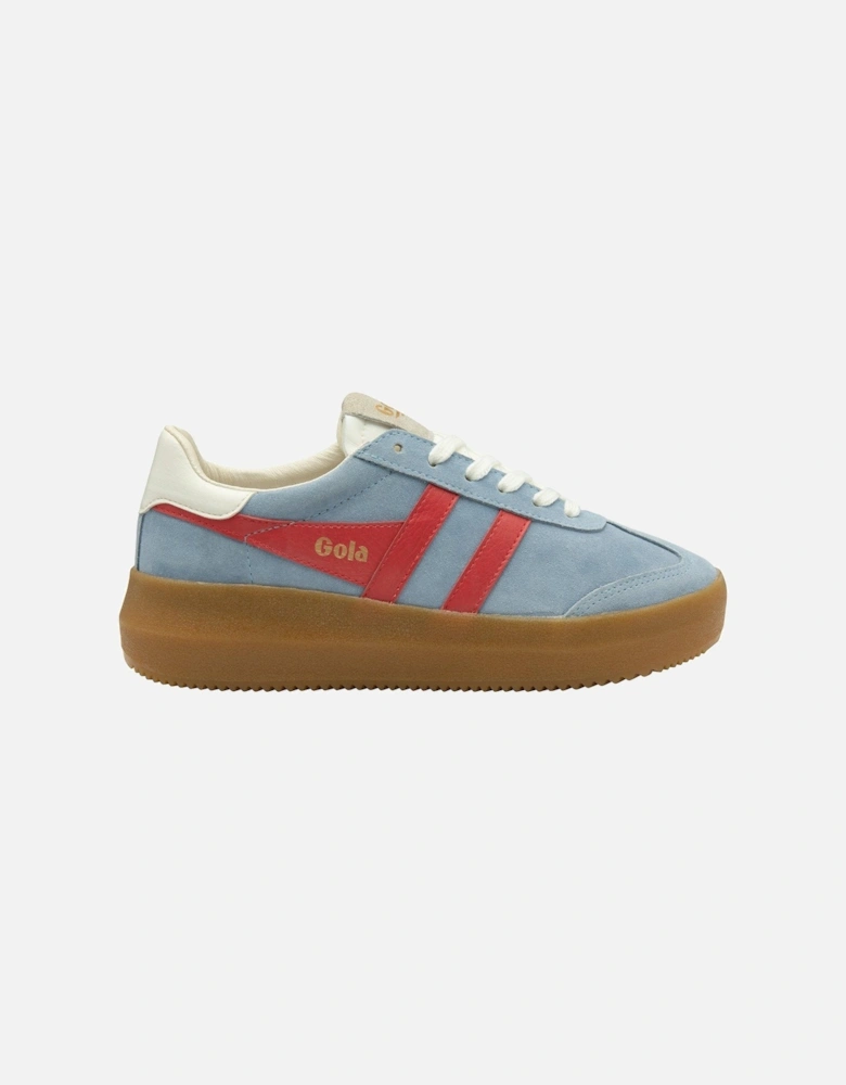 Women's Athena Trainers - Blue/Pink