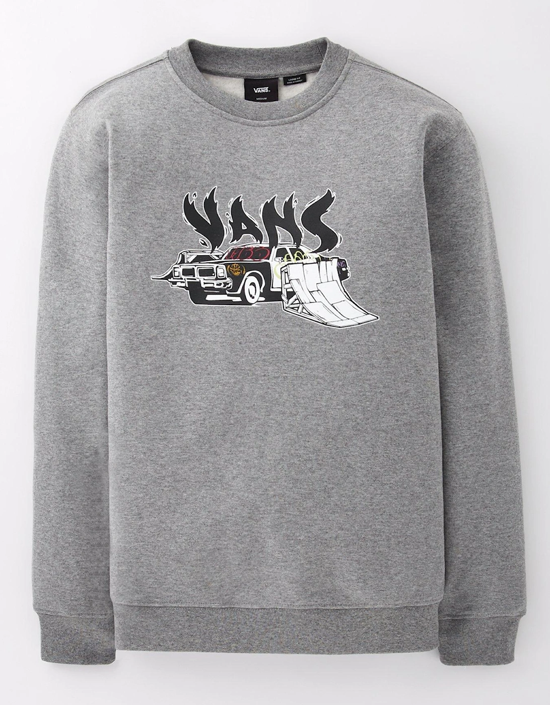 Kid's Copout Loose Crew Sweatshirt - Grey, 2 of 1