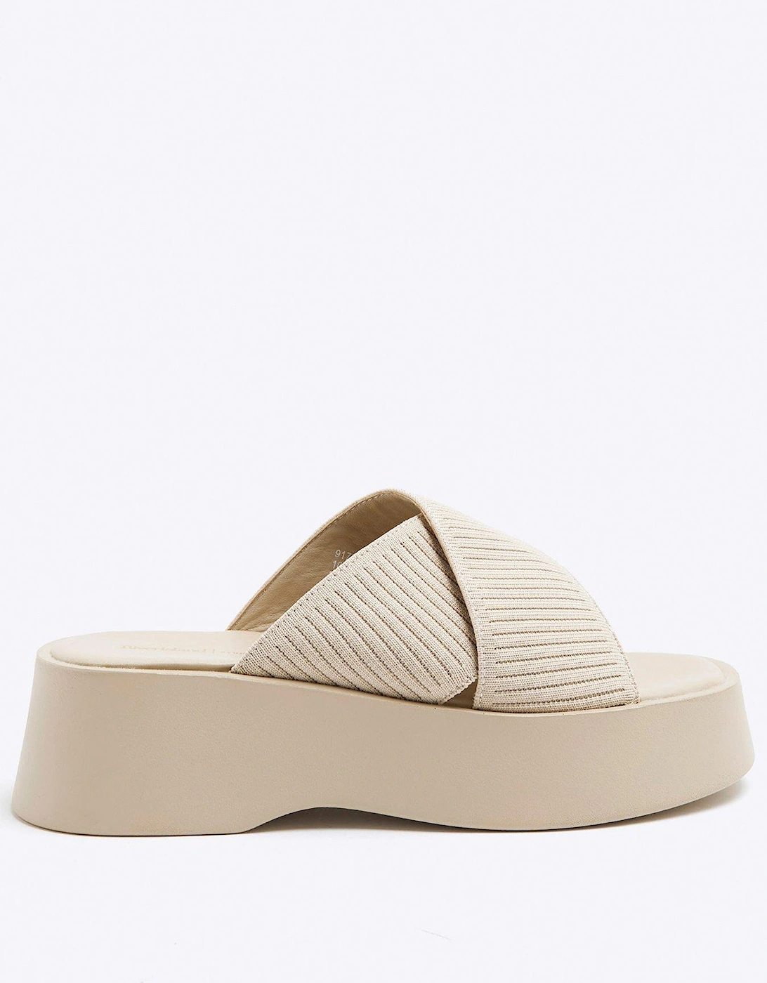 Flatform Mule Sandal - Cream, 2 of 1