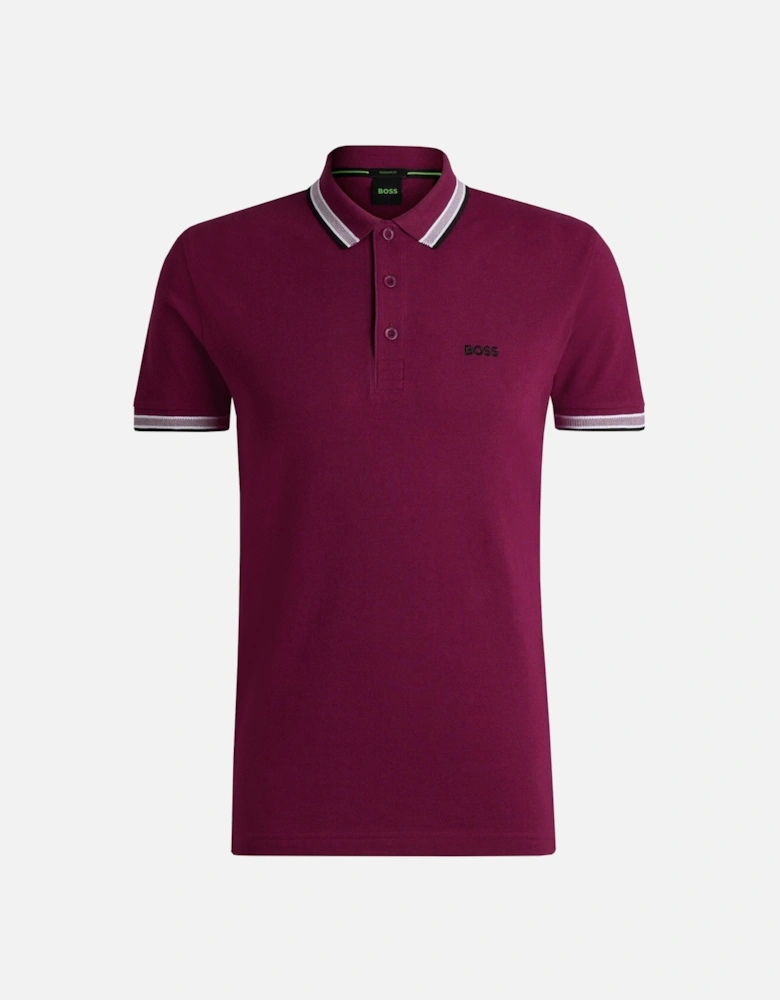 Purple Paddy Polo Shirt