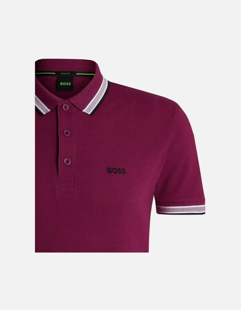 Purple Paddy Polo Shirt