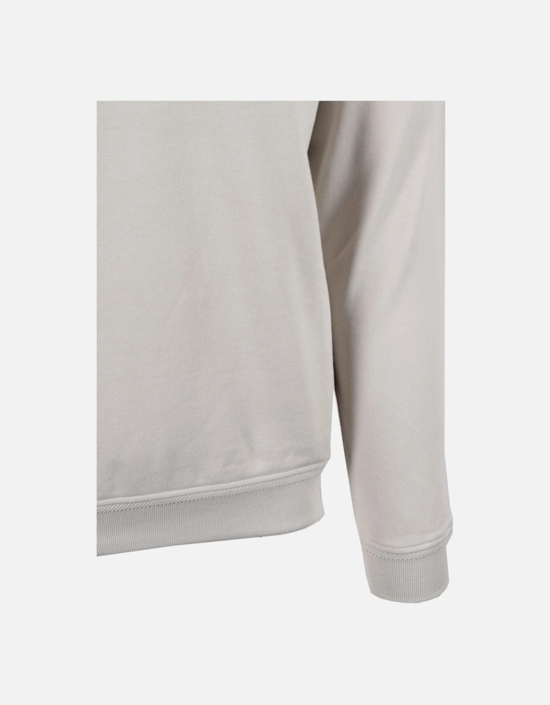 Half Zip Sweatshirt Stone Beige