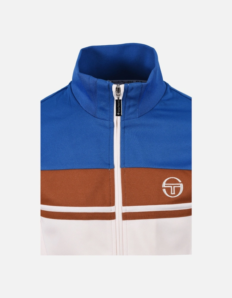 Damarindo Track Top Blue/Brown/White