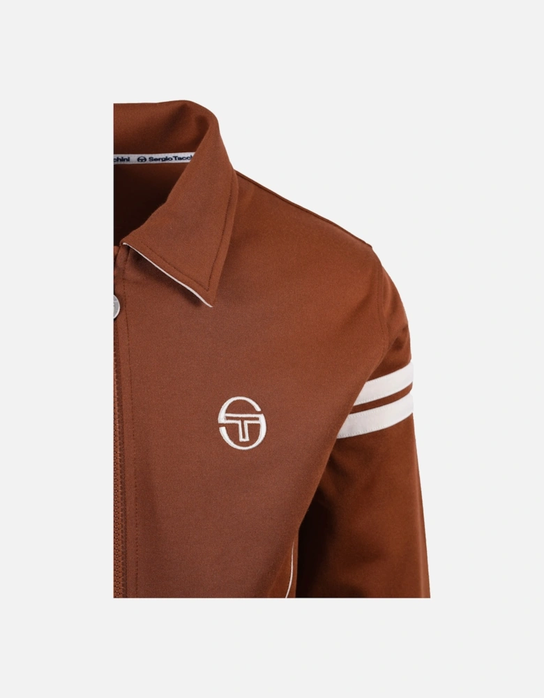 Armando Track Top Brown