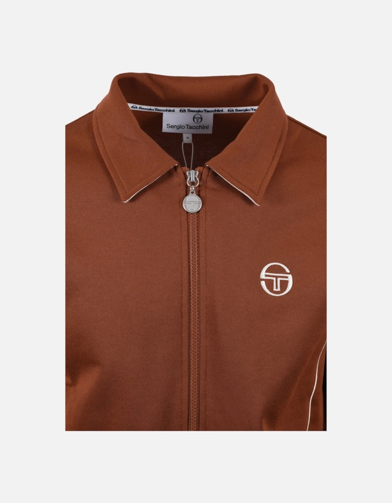 Armando Track Top Brown