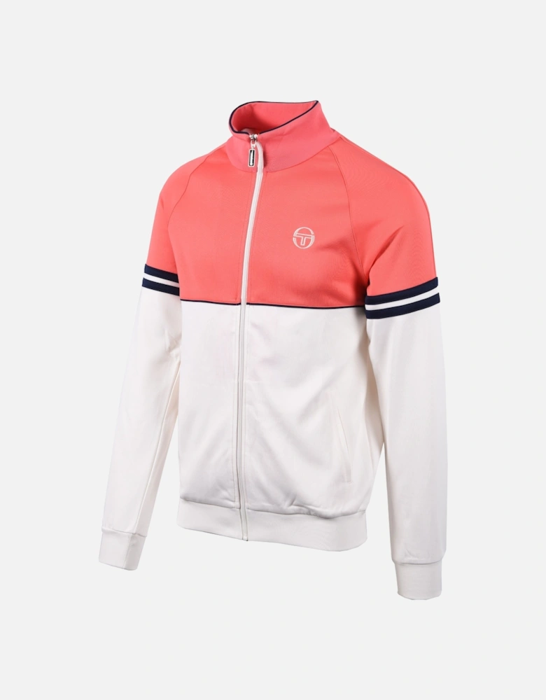 Orion Track Top Pink/White