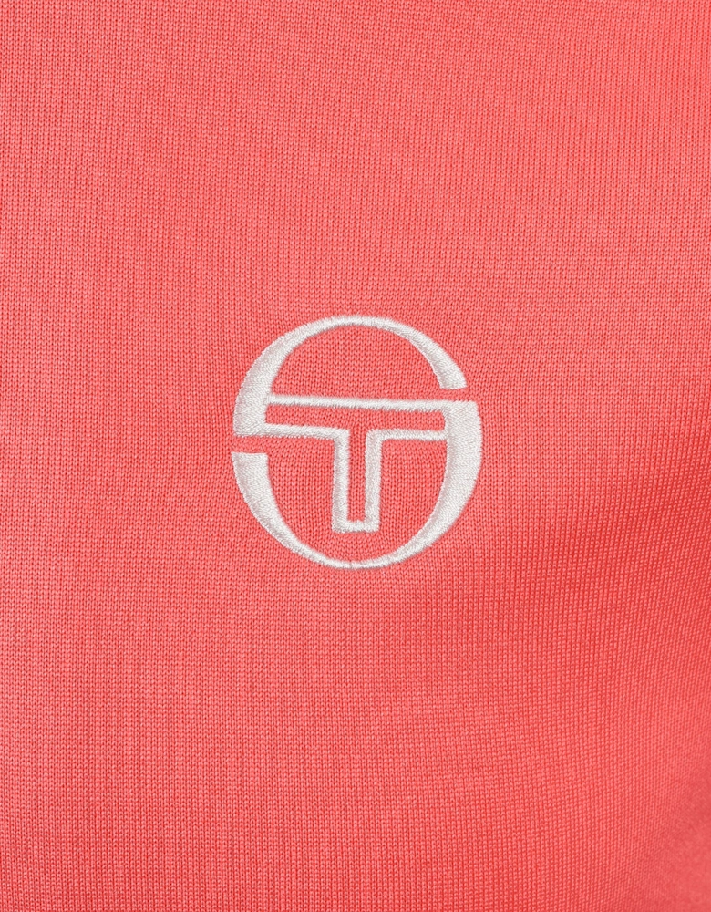 Orion Track Top Pink/White