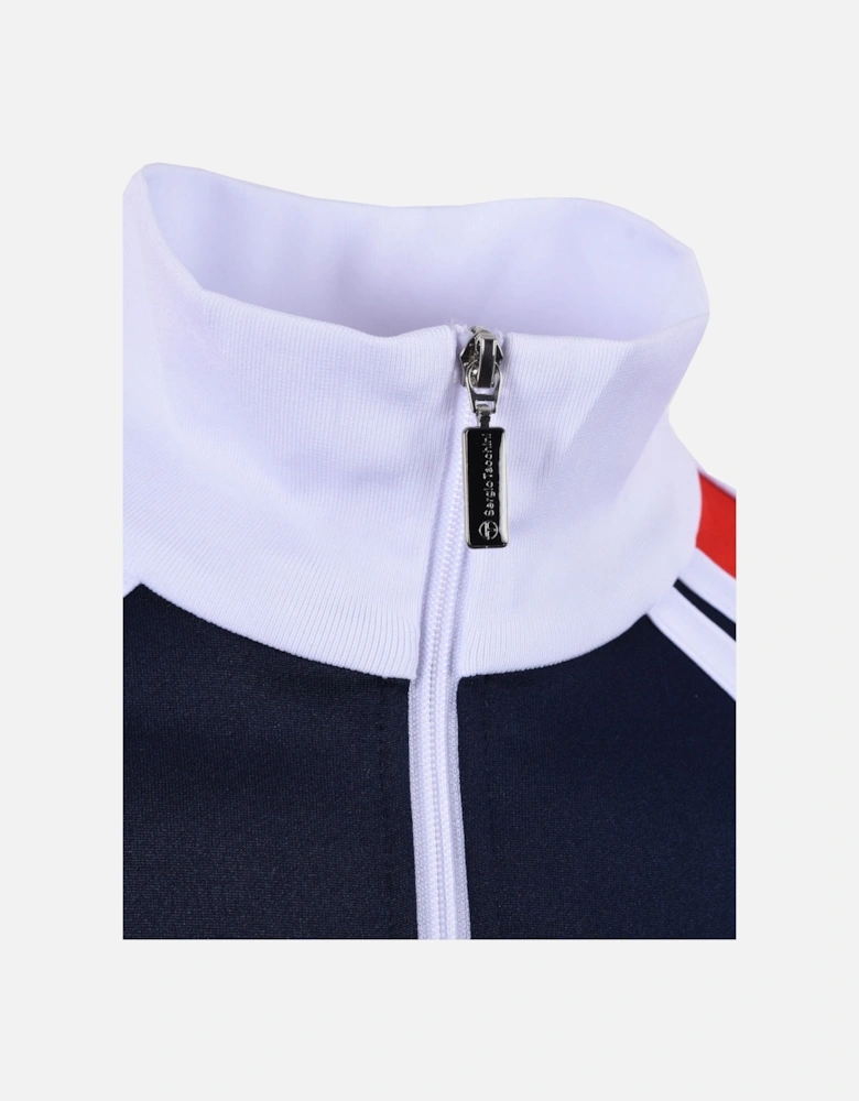 Ghibli Track Top Navy/White