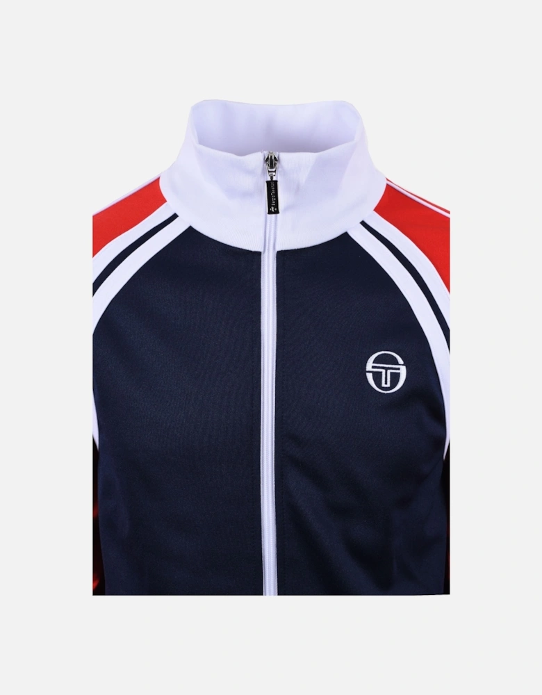 Ghibli Track Top Navy/White