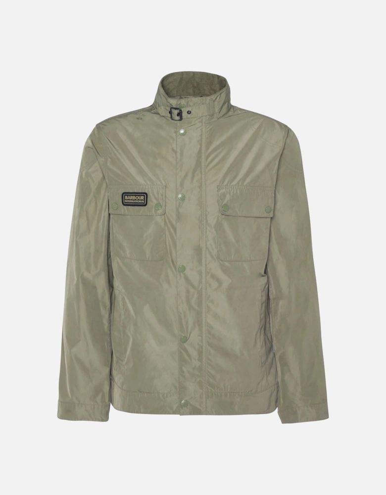 Merton Shell Showerproof Jacket Bleached Olive