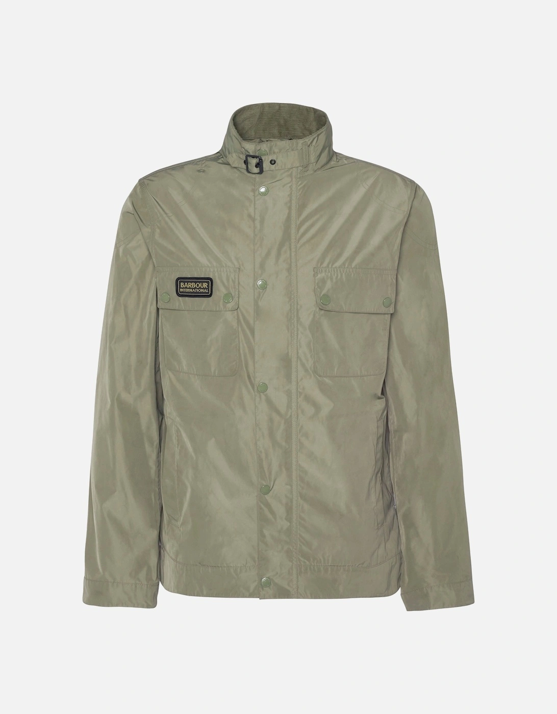 Merton Shell Showerproof Jacket Bleached Olive, 5 of 4