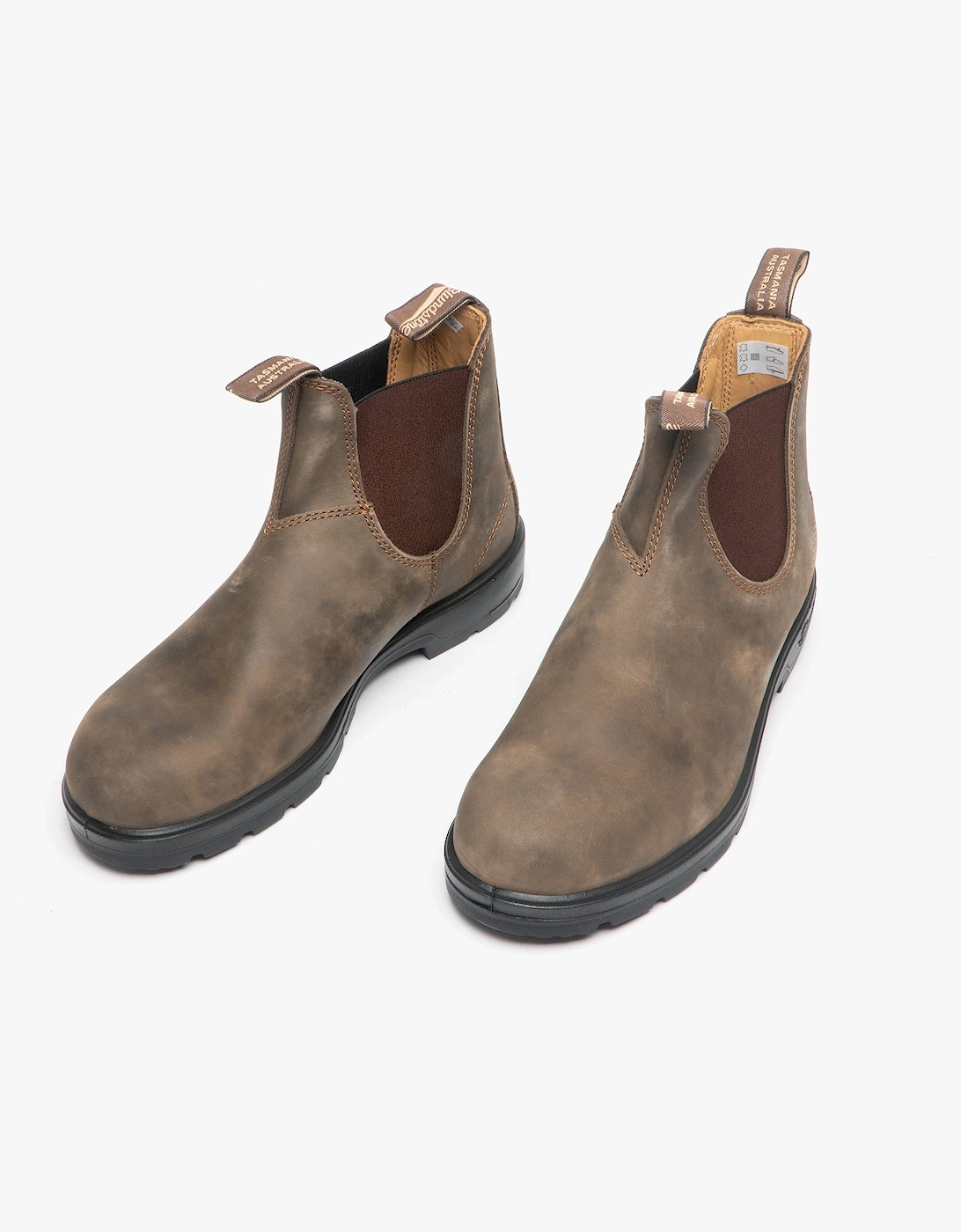 585 Unisex Premium Nubuck Chelsea Boots Rustic Brown