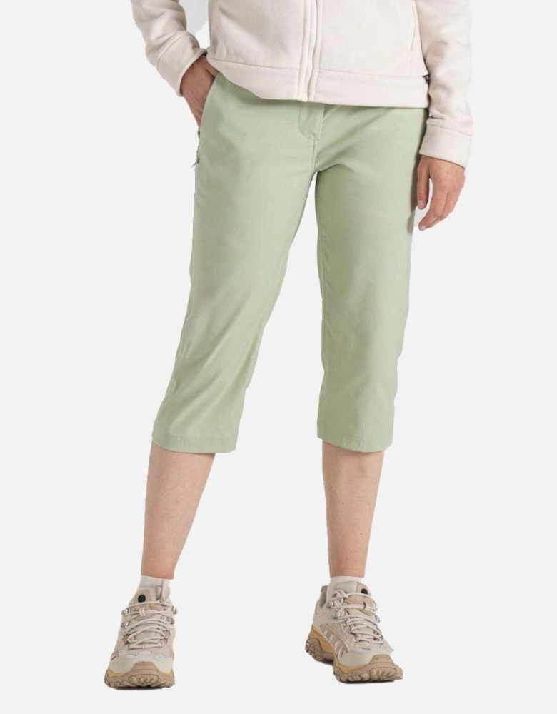 Womens Kiwi Pro Crop Smartdry Walking Trousers