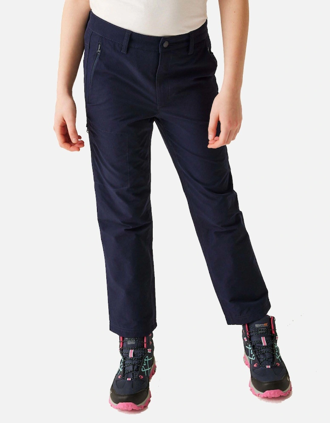 Boys Junior Highton Waterproof Walking Trousers, 5 of 4