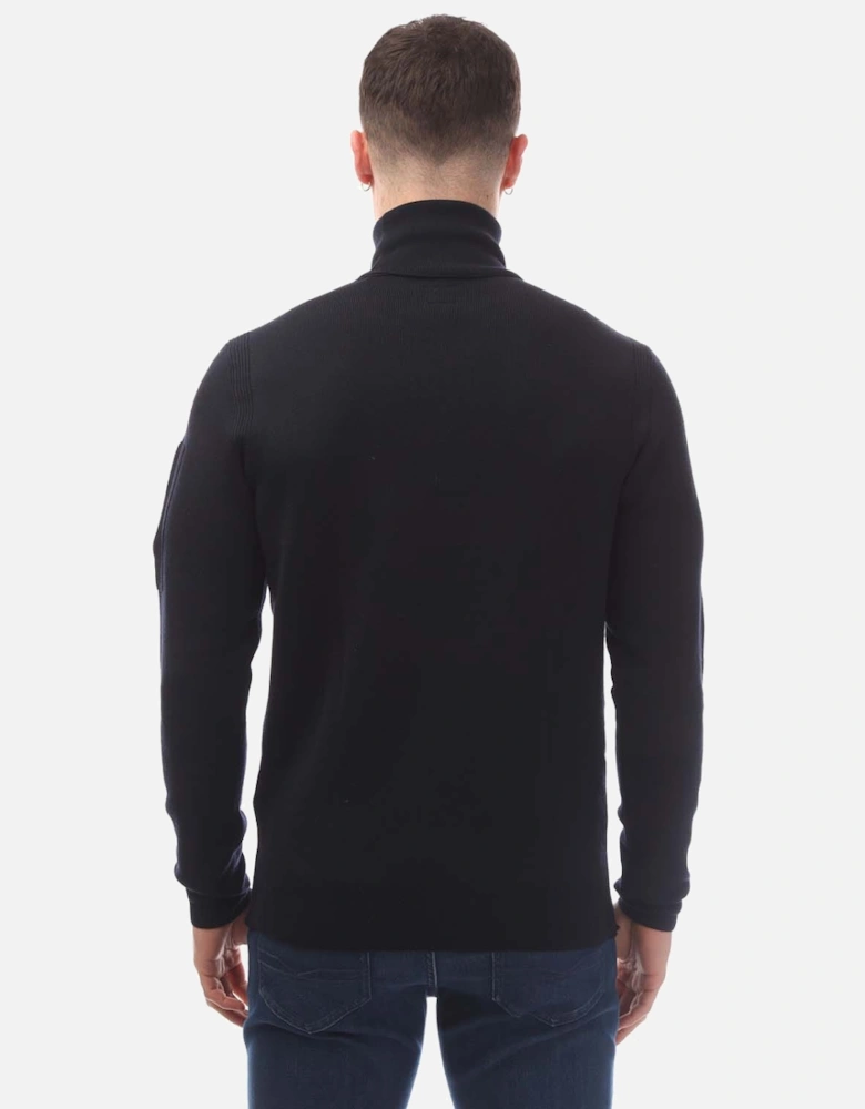 Lens Roll Neck Sweater