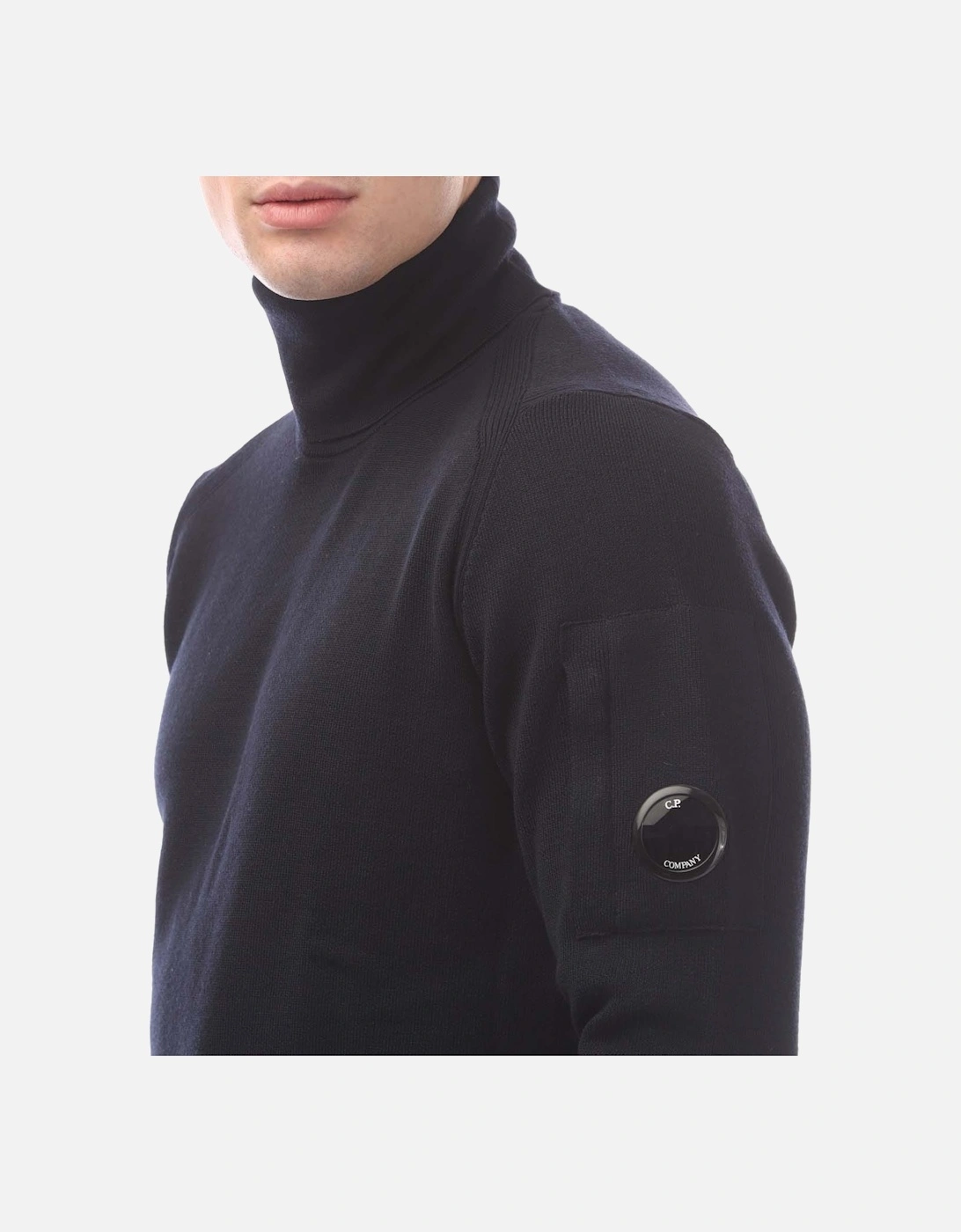 Lens Roll Neck Sweater