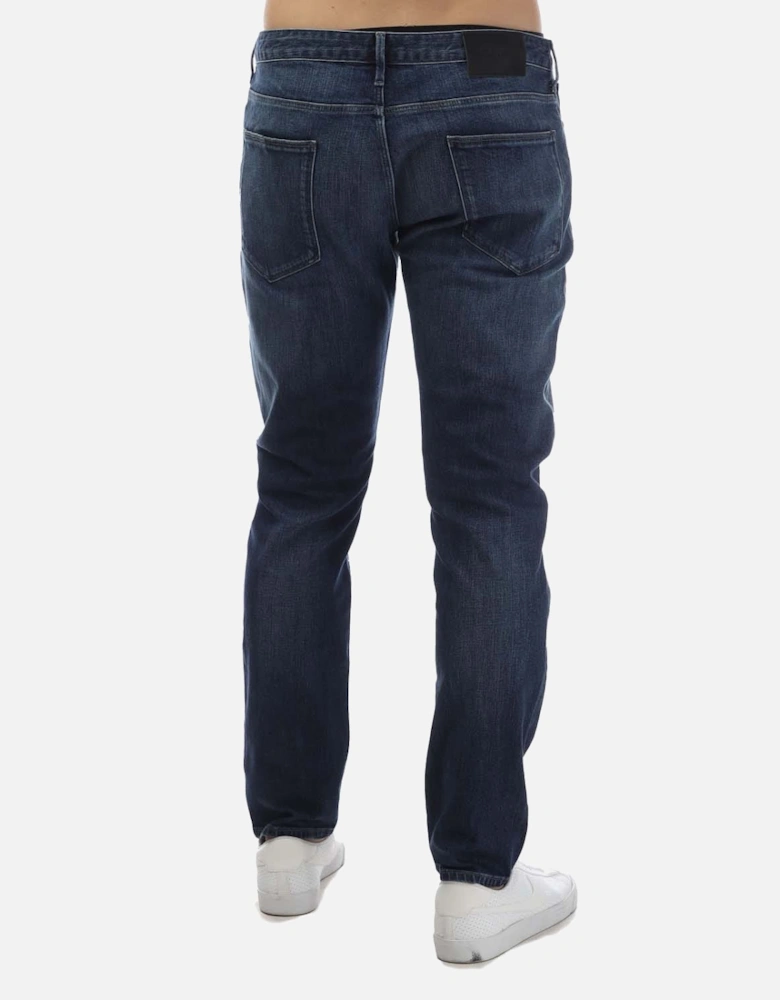 J06 Slim-Fit Twill Melange Jeans