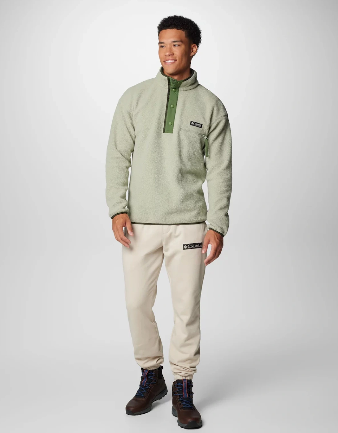 Men's Helvetia II Half Snap Fleece Safari