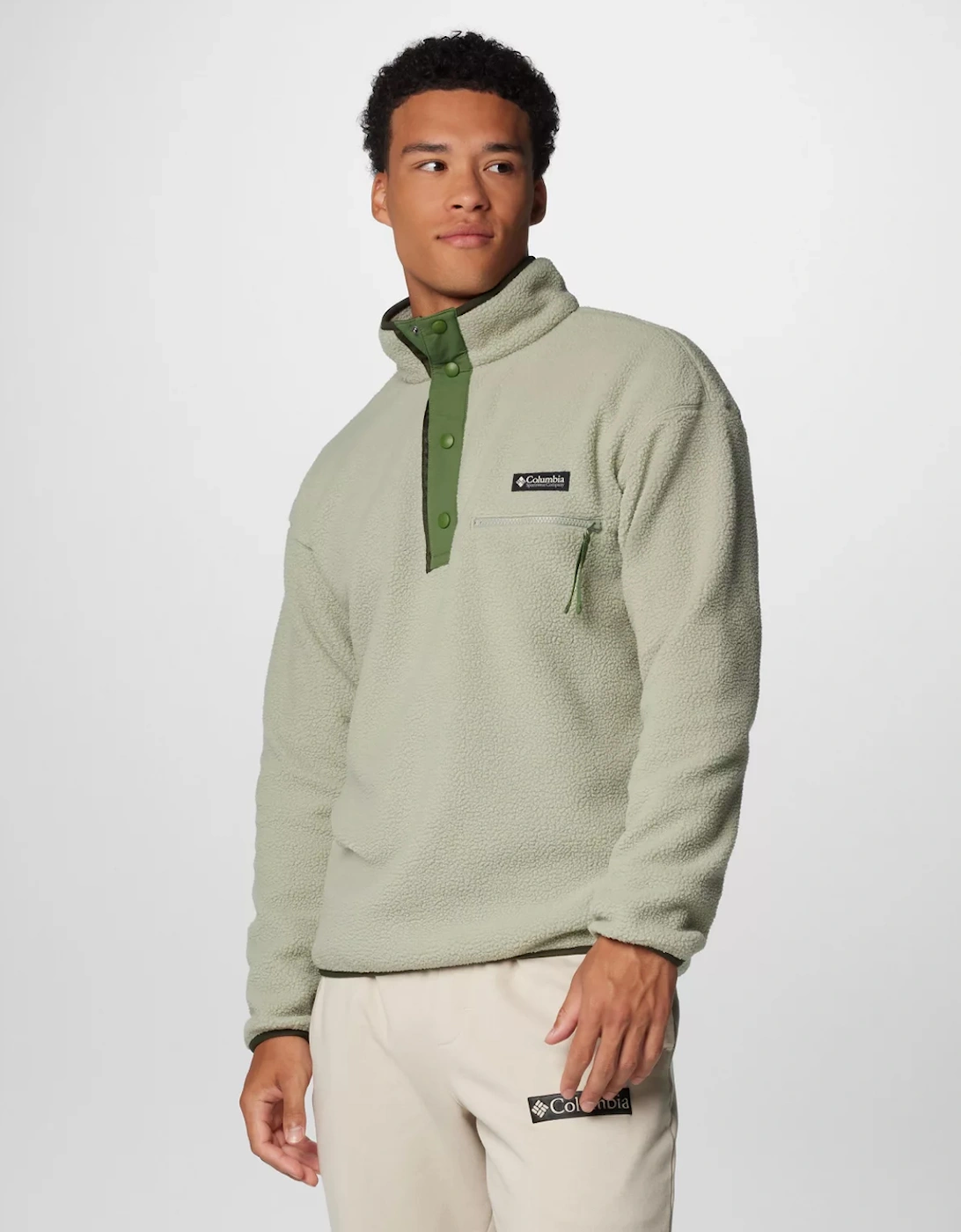 Men's Helvetia II Half Snap Fleece Safari