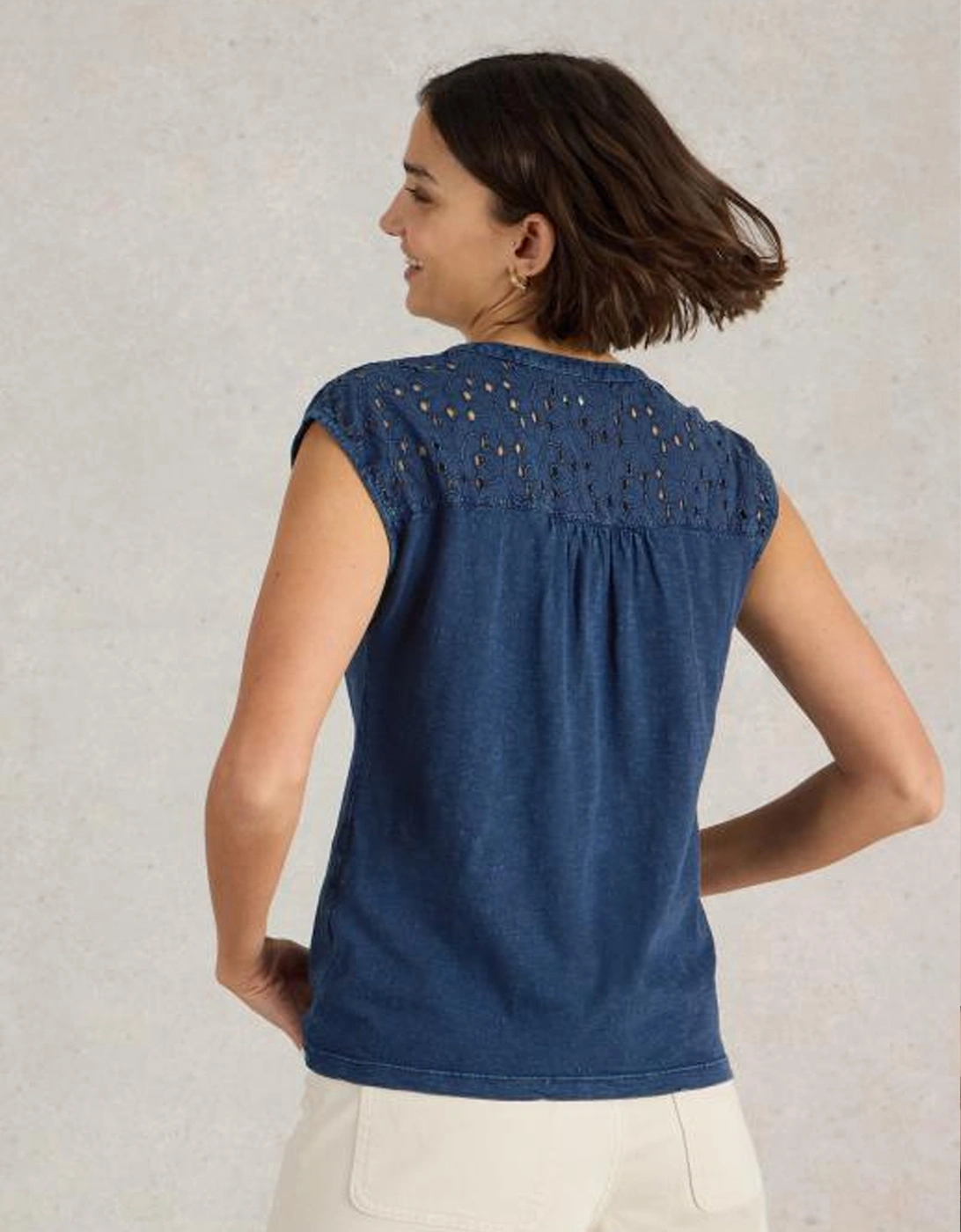 Women's Dina Tank Indigo Blue