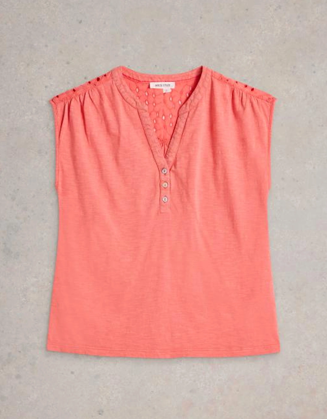 Women's Dina Tank Mid Coral