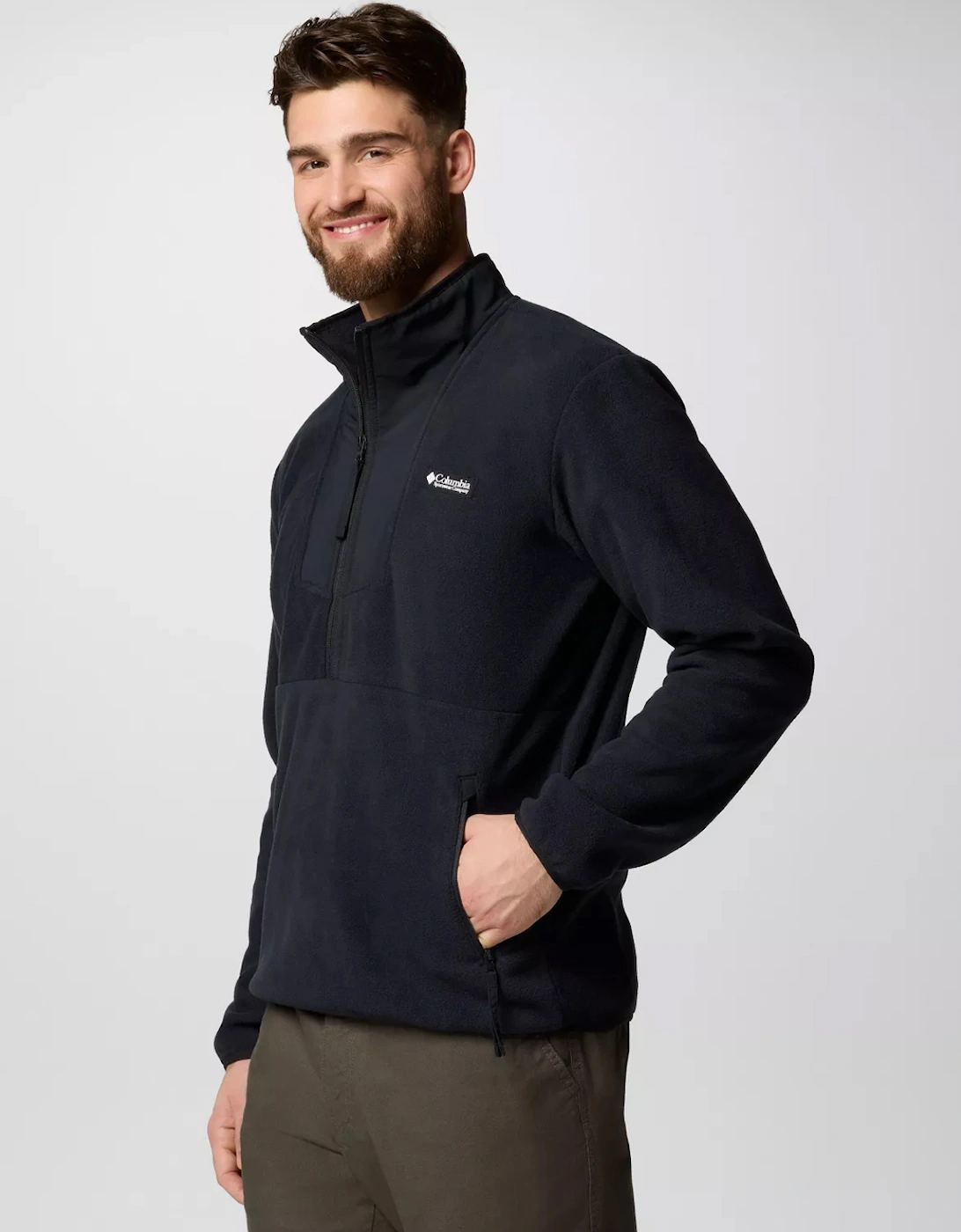 Men's Sequoia Grove Half Zip Fleece Black