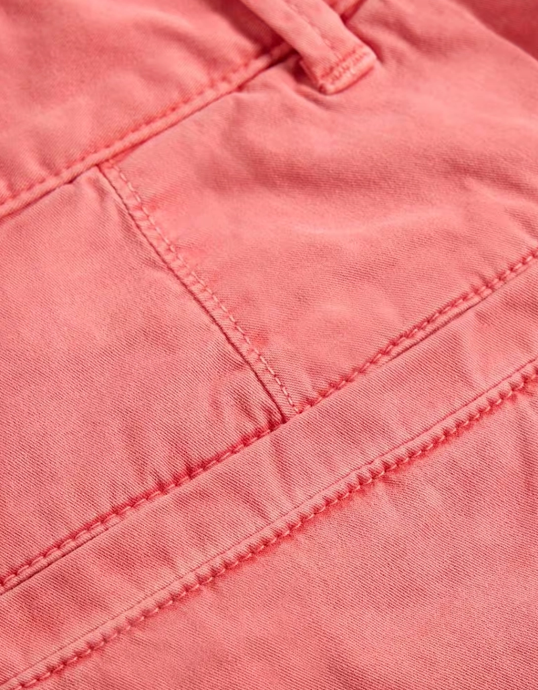 Women's Hayley Organic Chino Short Mid Pink