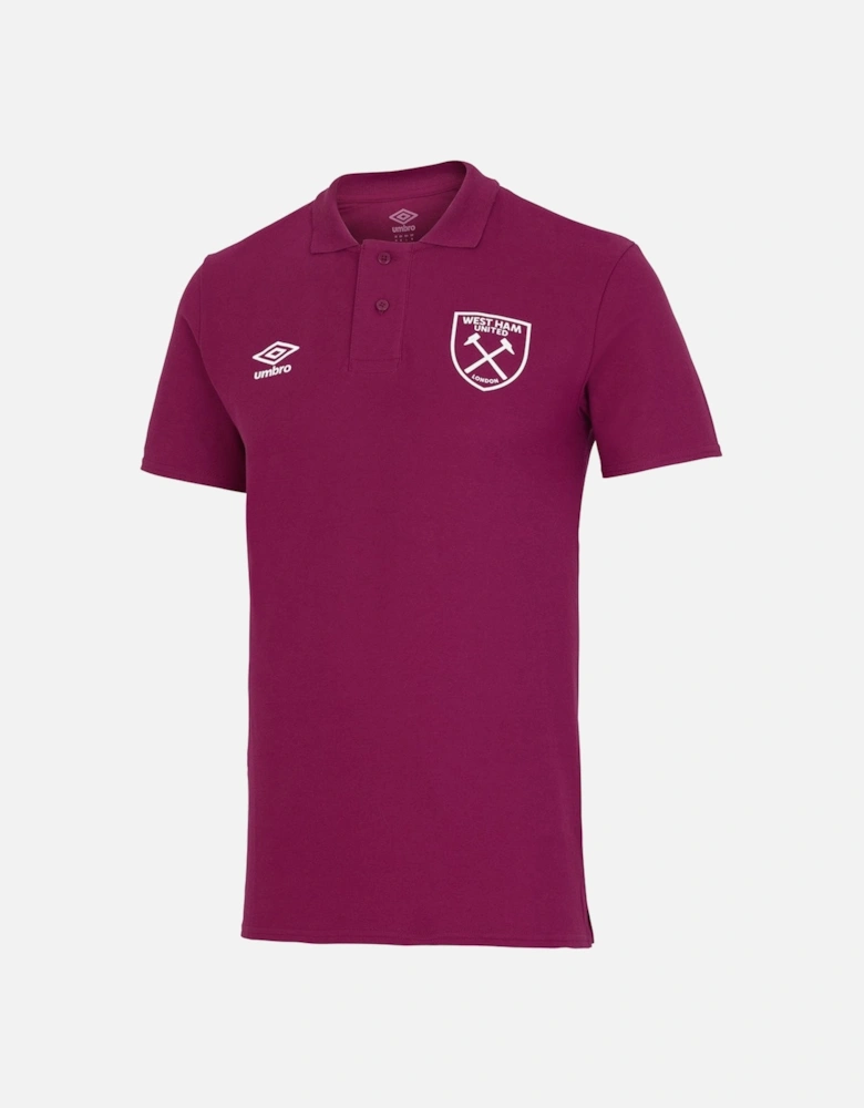 West Ham United FC Mens  22/23 Polo Shirt