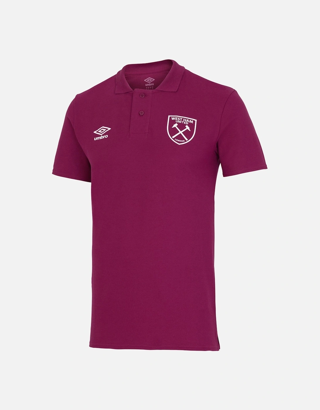 West Ham United FC Mens  22/23 Polo Shirt, 2 of 1