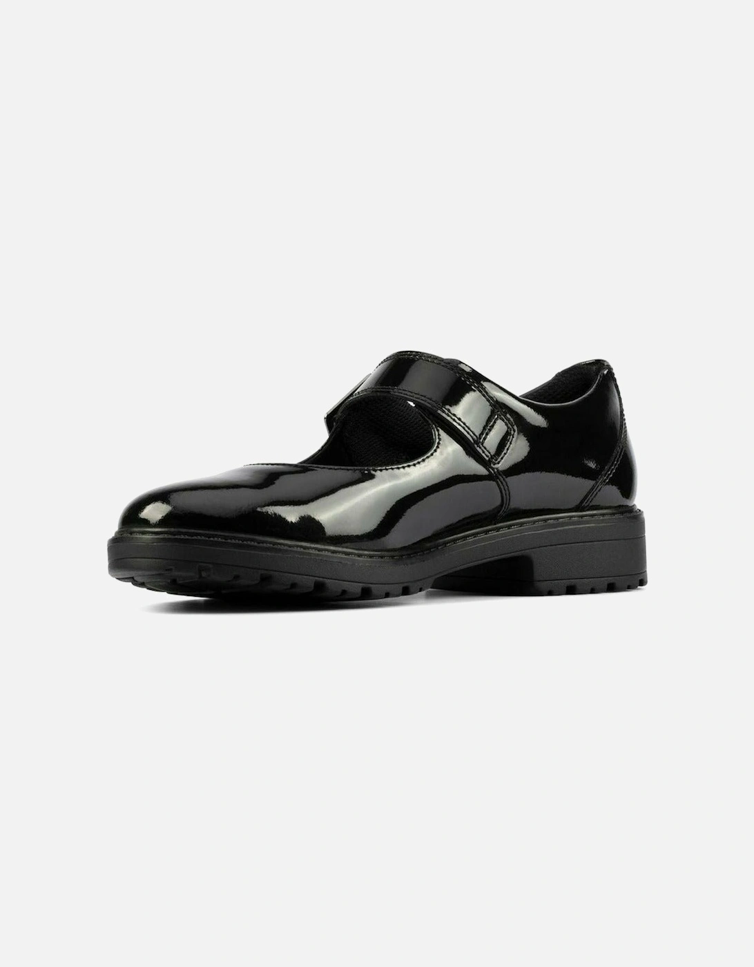 Loxham Walk Youth Black Patent