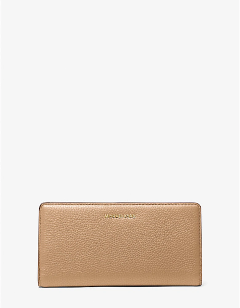 Bryant Large Pebbled Leather Snap-Front Wallet