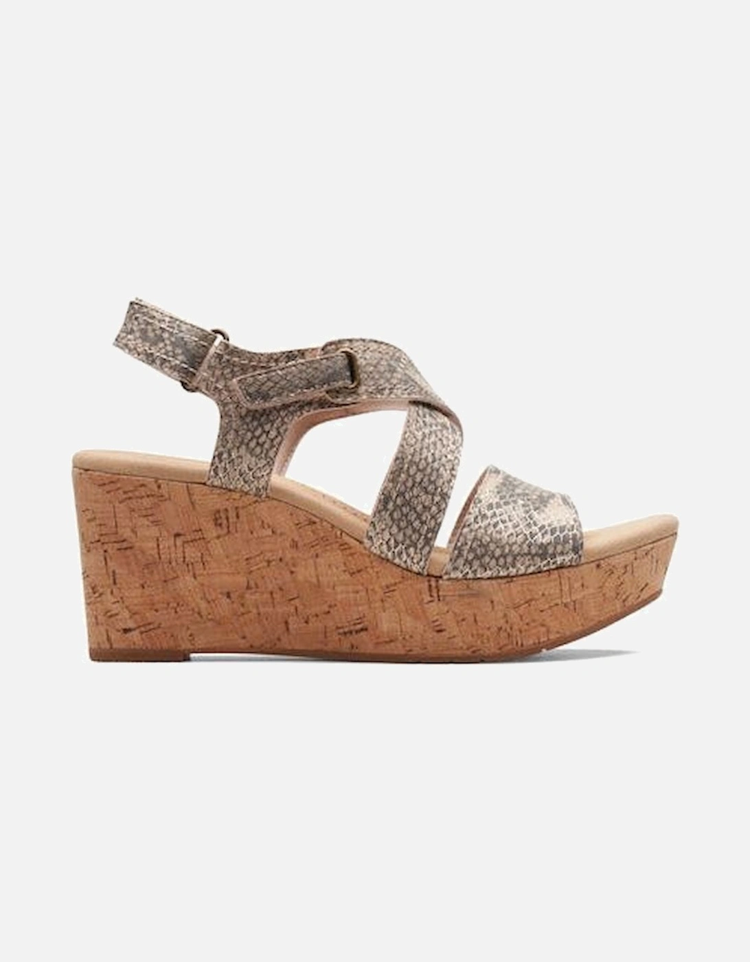 Rose Way beige metallic sandal