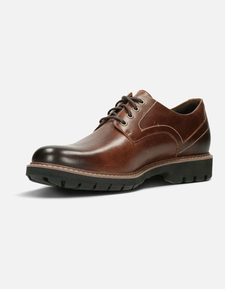 Batcombe Hall in dark tan leather