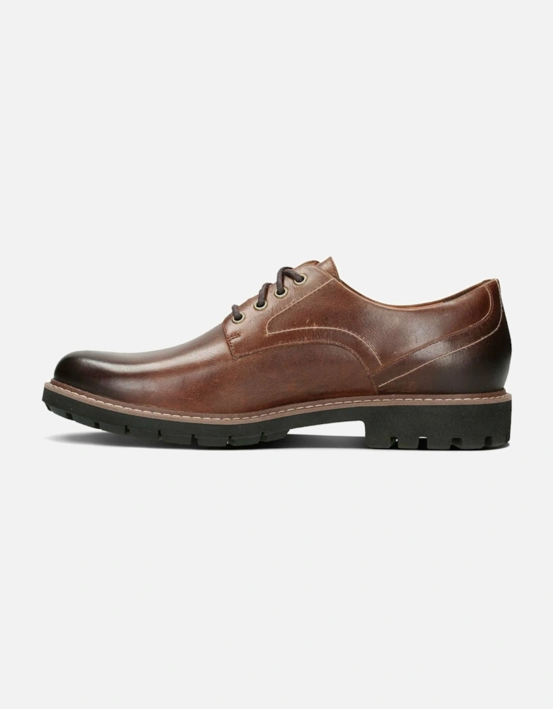 Batcombe Hall in dark tan leather